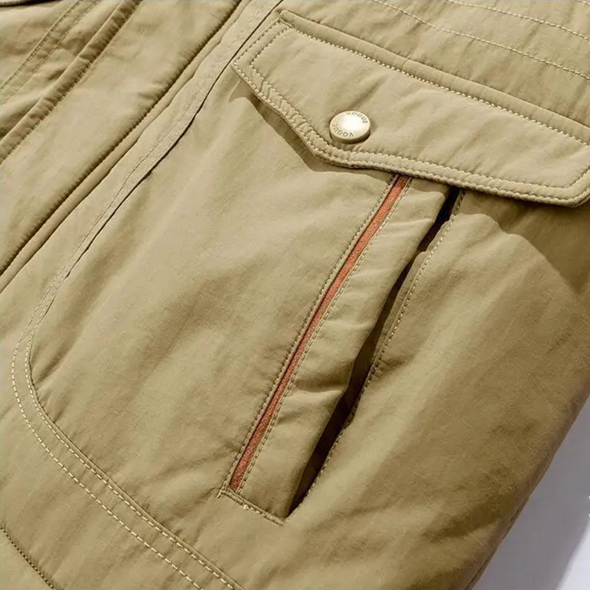 Warm Fleece Lined Hooded Parka Jacket