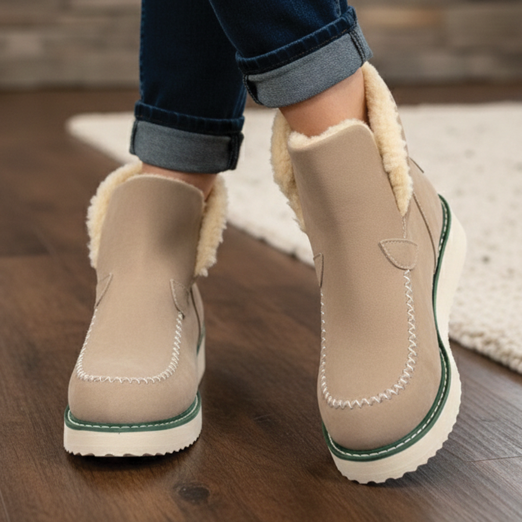 Warm Fuzzy Snow Boots