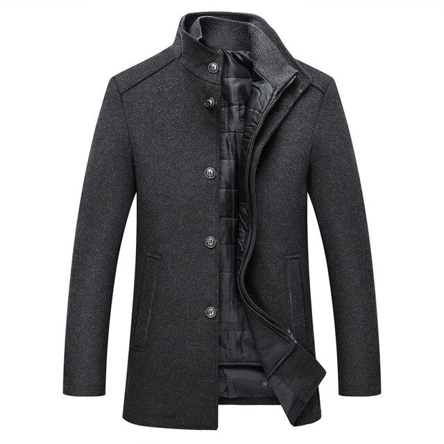 Thermal Insulated Men's Winter Coat - Warm Stylish Fit