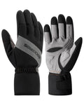 ROCKBROS Cycling Winter Bike Windproof Thermal Gloves with Touchscreen Fingers