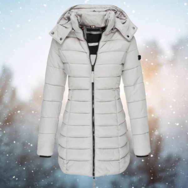 Warm Quilted Down Jacket