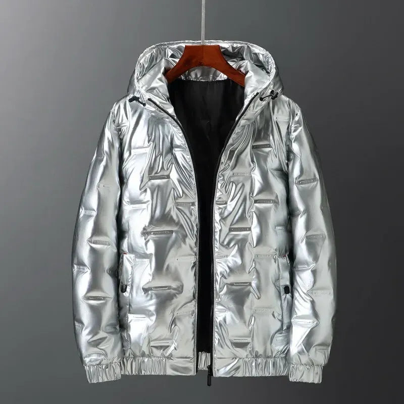 Warm Waterproof Men's Quilted Down Coat
