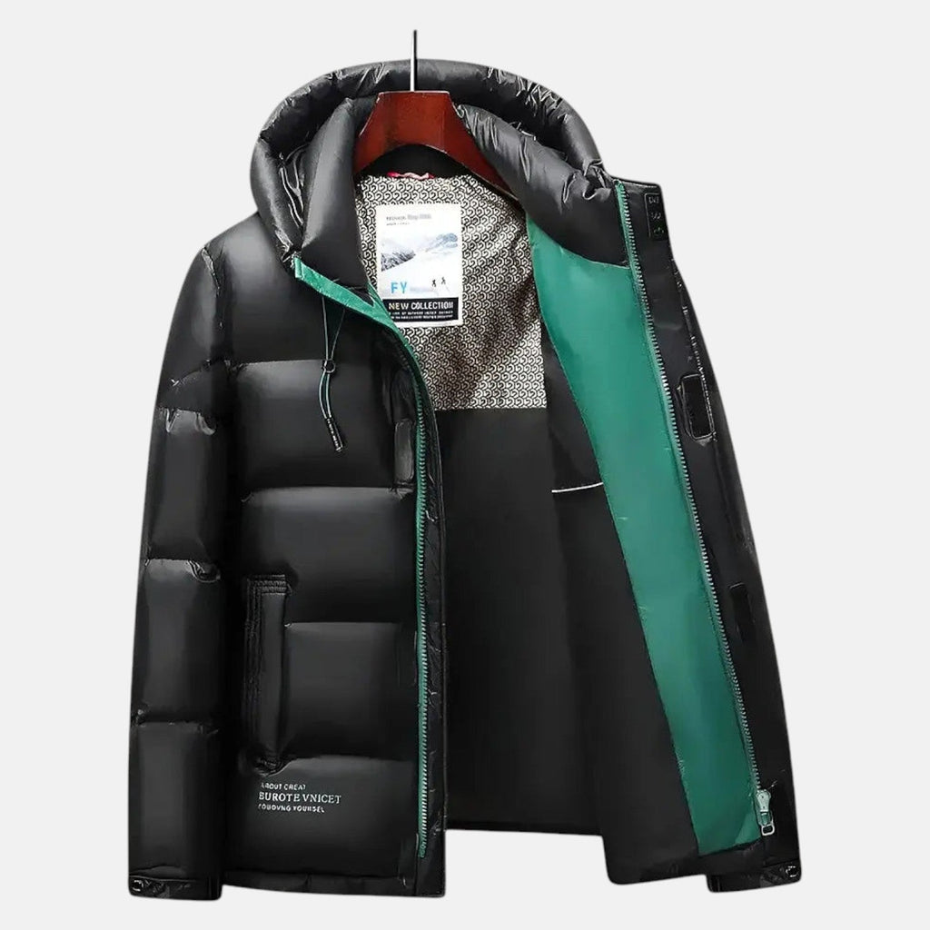 Warm Waterproof Hooded Puffer Coat