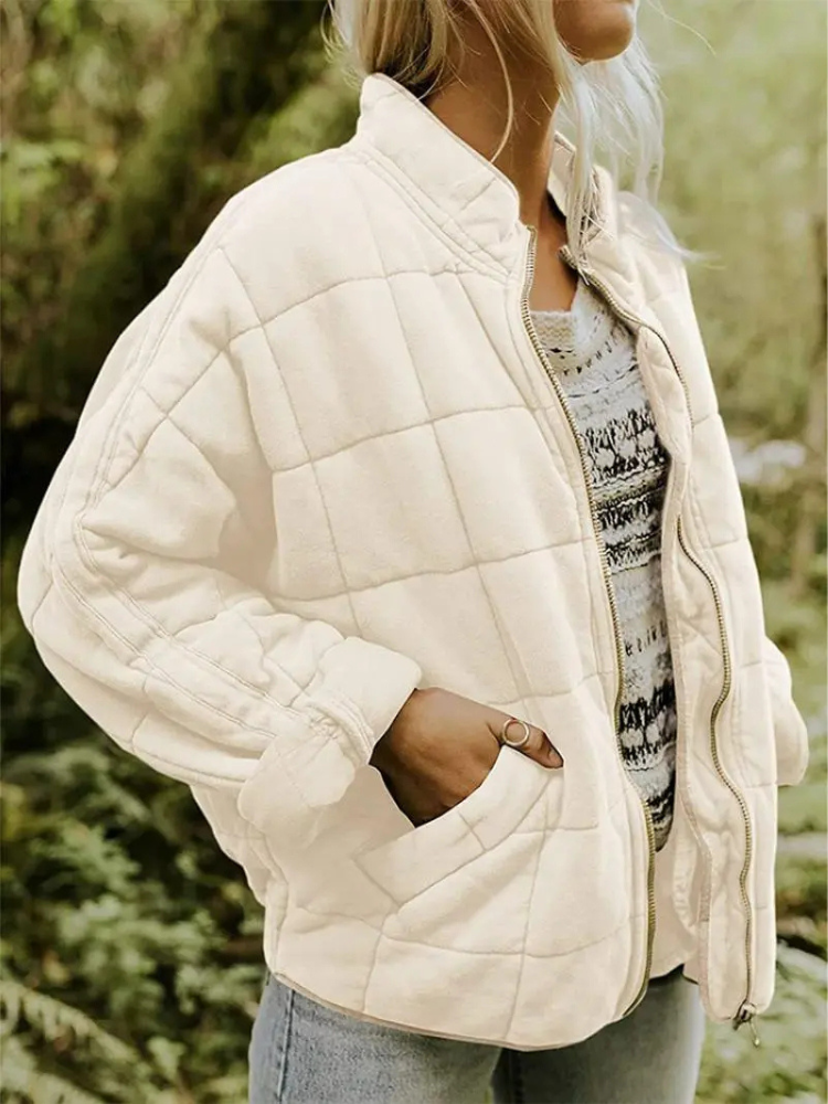 Large Cushioned Winter Coat - Eliza