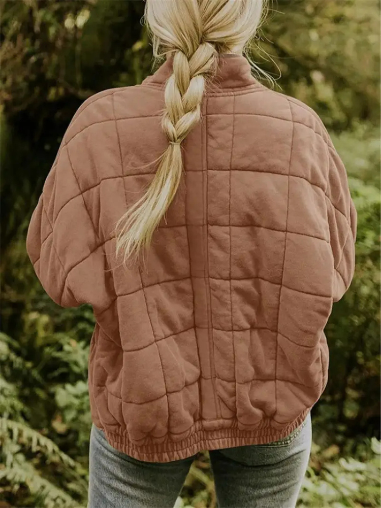 Large Cushioned Winter Coat - Eliza