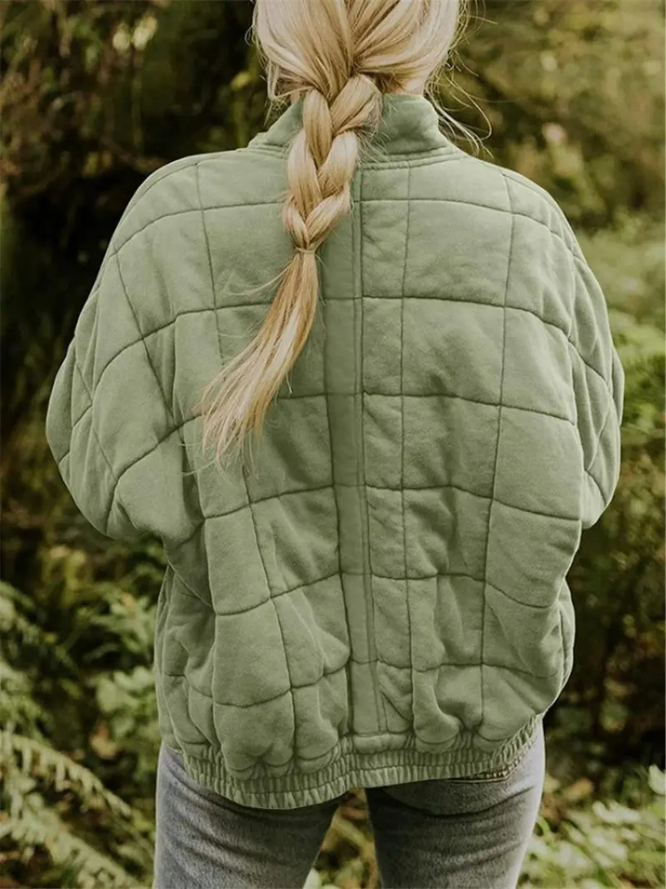 Large Cushioned Winter Coat - Eliza
