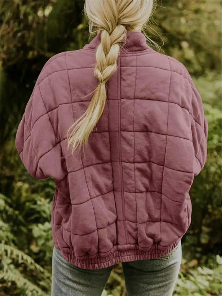 Large Cushioned Winter Coat - Eliza