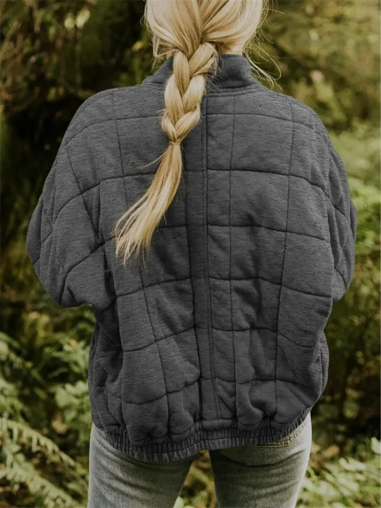 Large Cushioned Winter Coat - Eliza