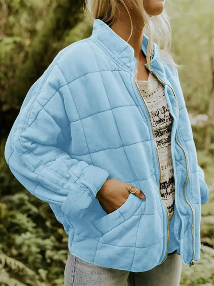 Large Cushioned Winter Coat - Eliza
