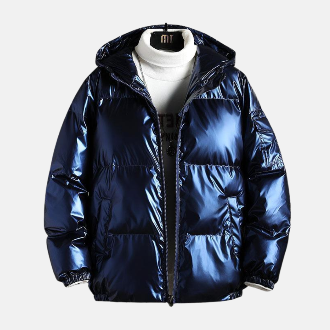Big Fleece Hooded Puffer Coat