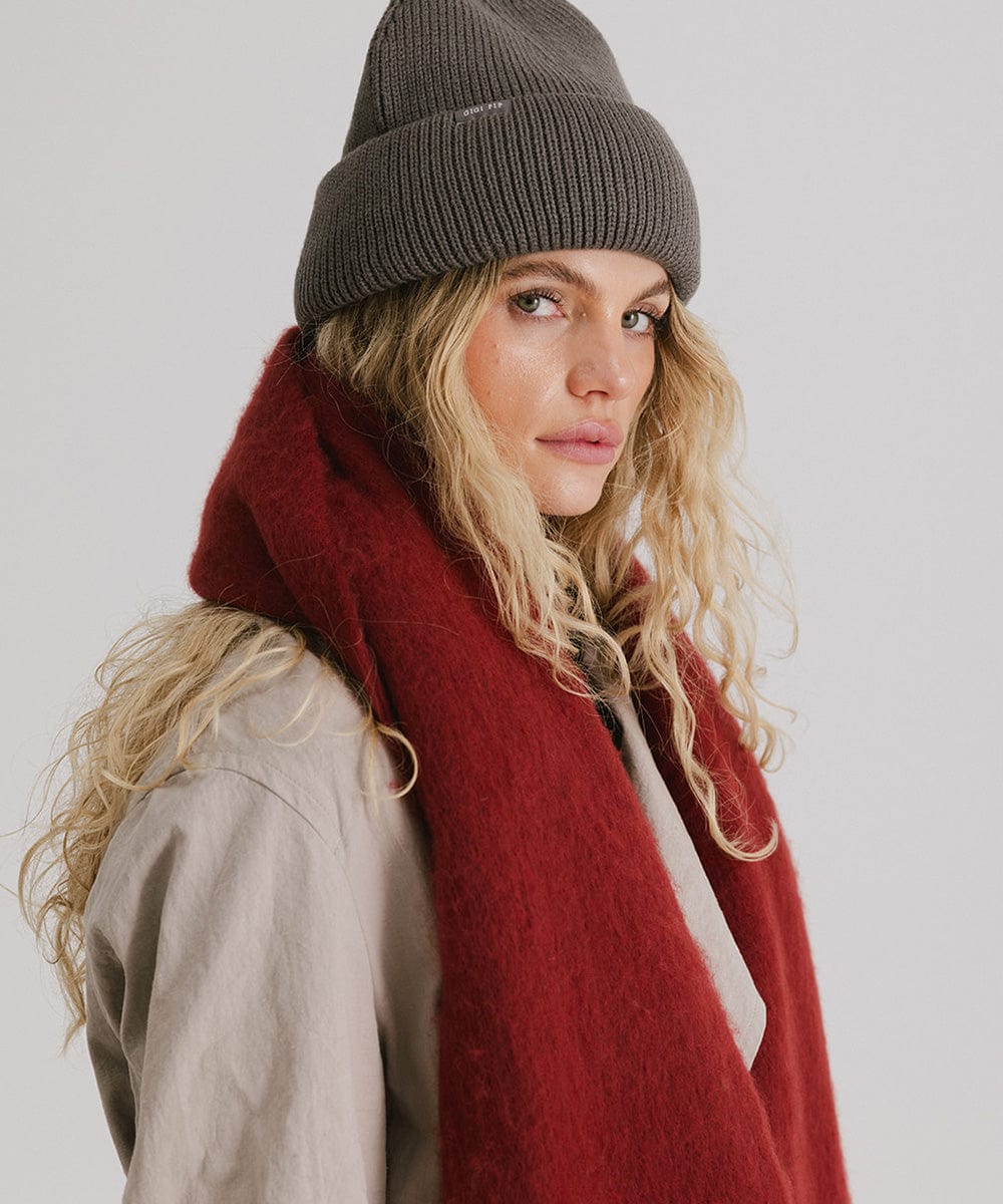 Mik Oversized Knit Scarf