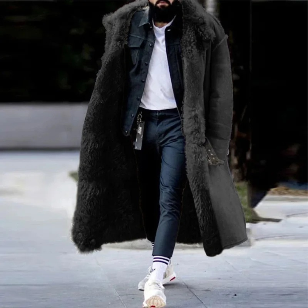 Stylish Insulated Men's Winter Parka Coat