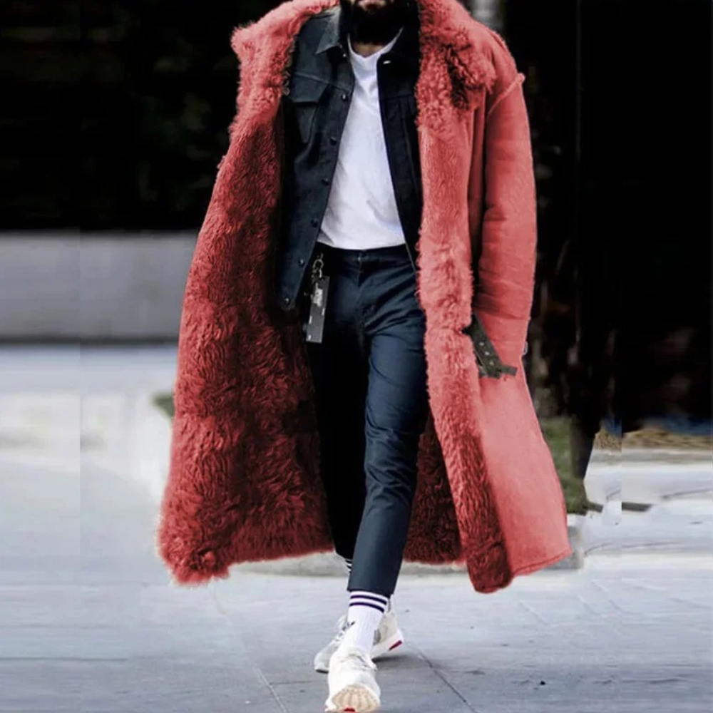 Stylish Insulated Men's Winter Parka Coat
