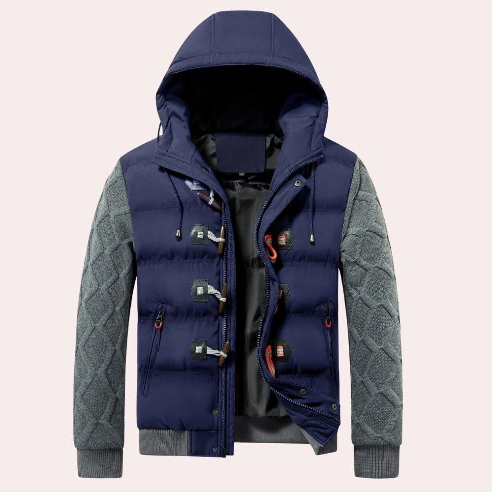 Stylish Insulated Mens Winter Coat - Raphael