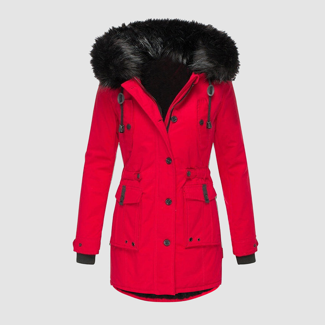 Cozy Fleece Lined Parka Jacket - Tove