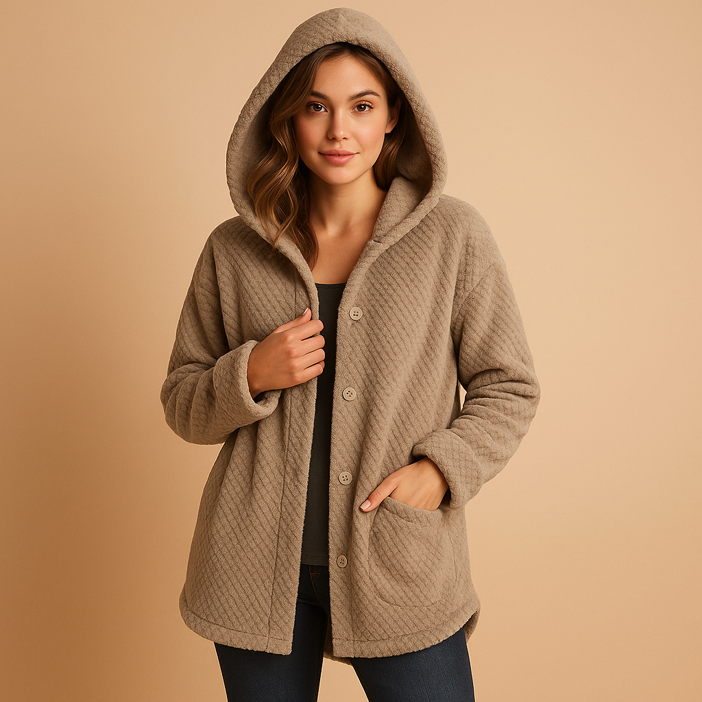 Winter hooded coat for women | Isla